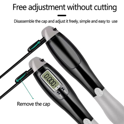 Cordless Skipping Rope  Ropes Smart Screen With Weighted For Sports Fitness